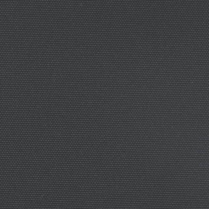 Uttrekkbar sidemarkise 180x600 cm svart