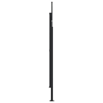 Uttrekkbar sidemarkise 220x1000 cm rød
