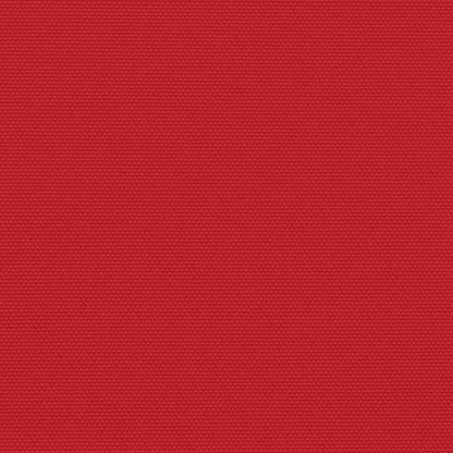 Uttrekkbar sidemarkise 200x1200 cm rød