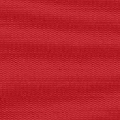 Uttrekkbar sidemarkise 220x1200 cm rød