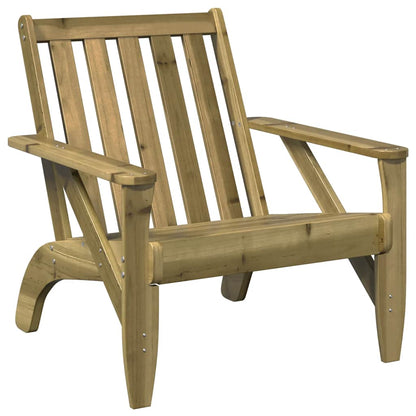 Adirondack hagestol 75x77x77 cm impregnert furu
