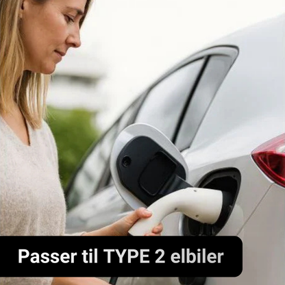 Bærbart opladningskabel type-2