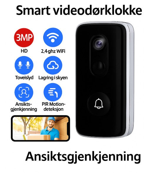 Wifi Dørklokke