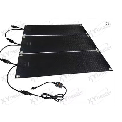 Trappematte som smelter snøen.