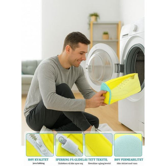 Vaskepose for sko 2 for 1