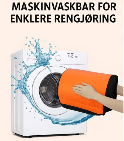 Sovepose med varmeelement