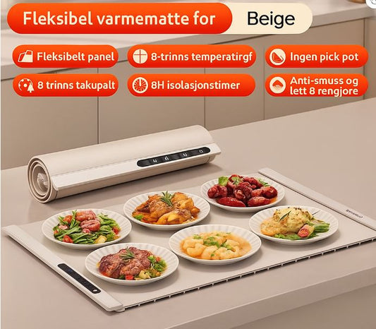 Varmematte til mat