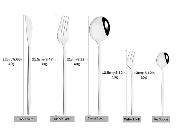 30 delers bestikksett