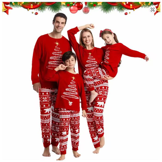 Julepyjamas til hele familien