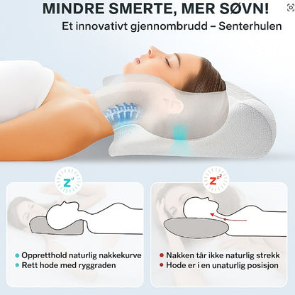 Ergonomisk memoryfoam pute