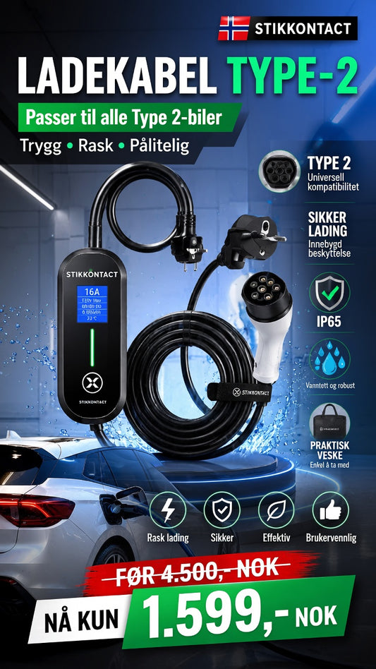 Ladekabel type-2