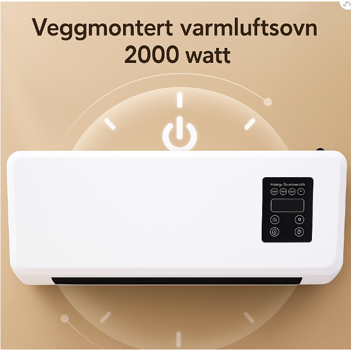 Vegghengt Varmluftsovn